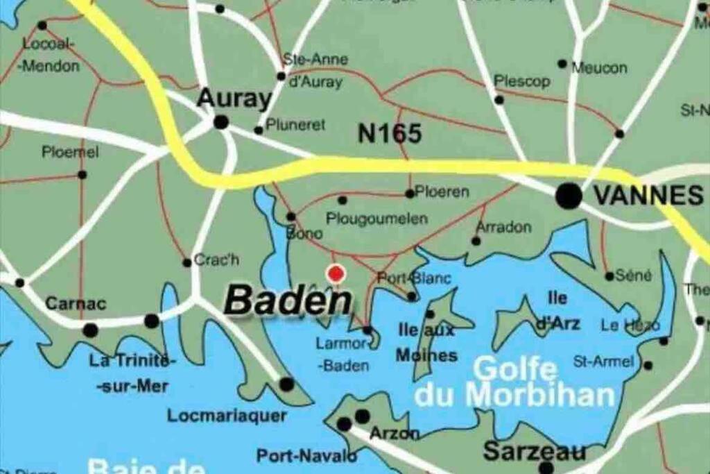 Maison Baden - Golfe Du Morbihan Экстерьер фото